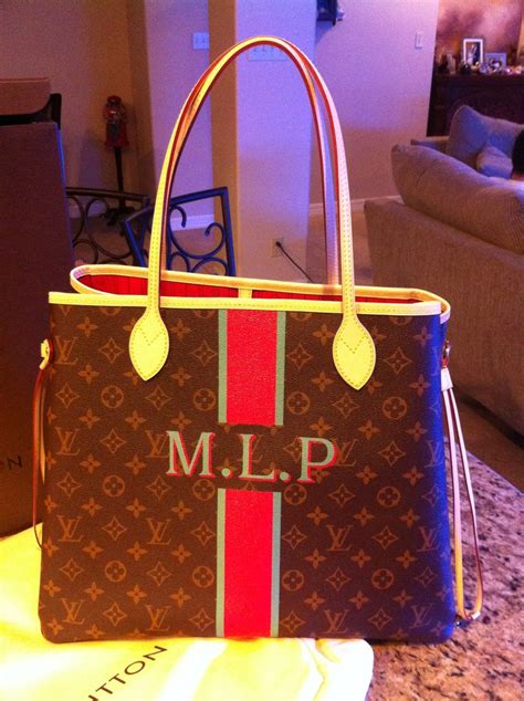 louis vuitton Neverfull gm personalized